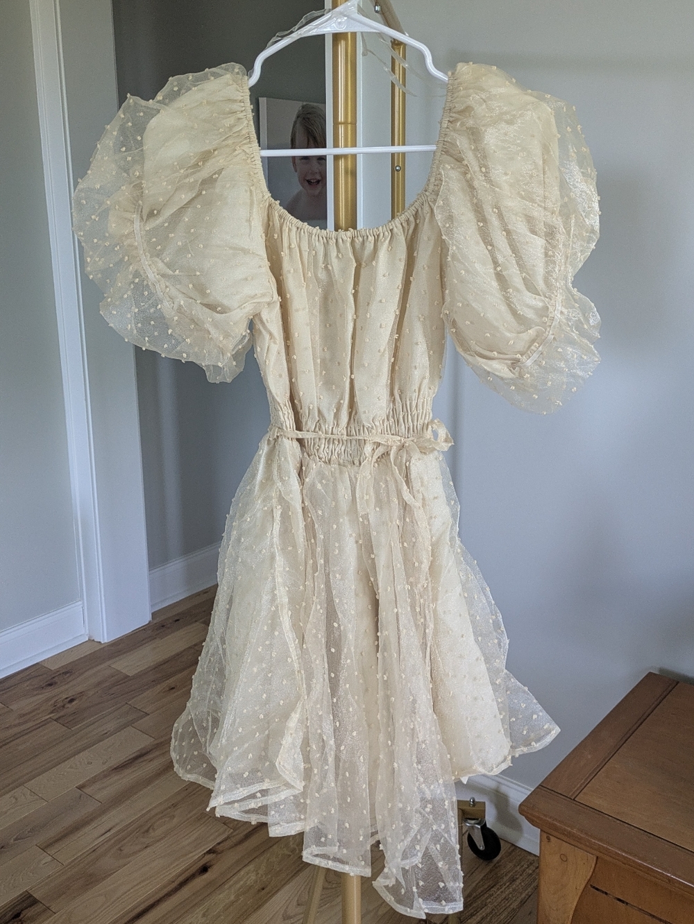 Elegant Champagne Dress